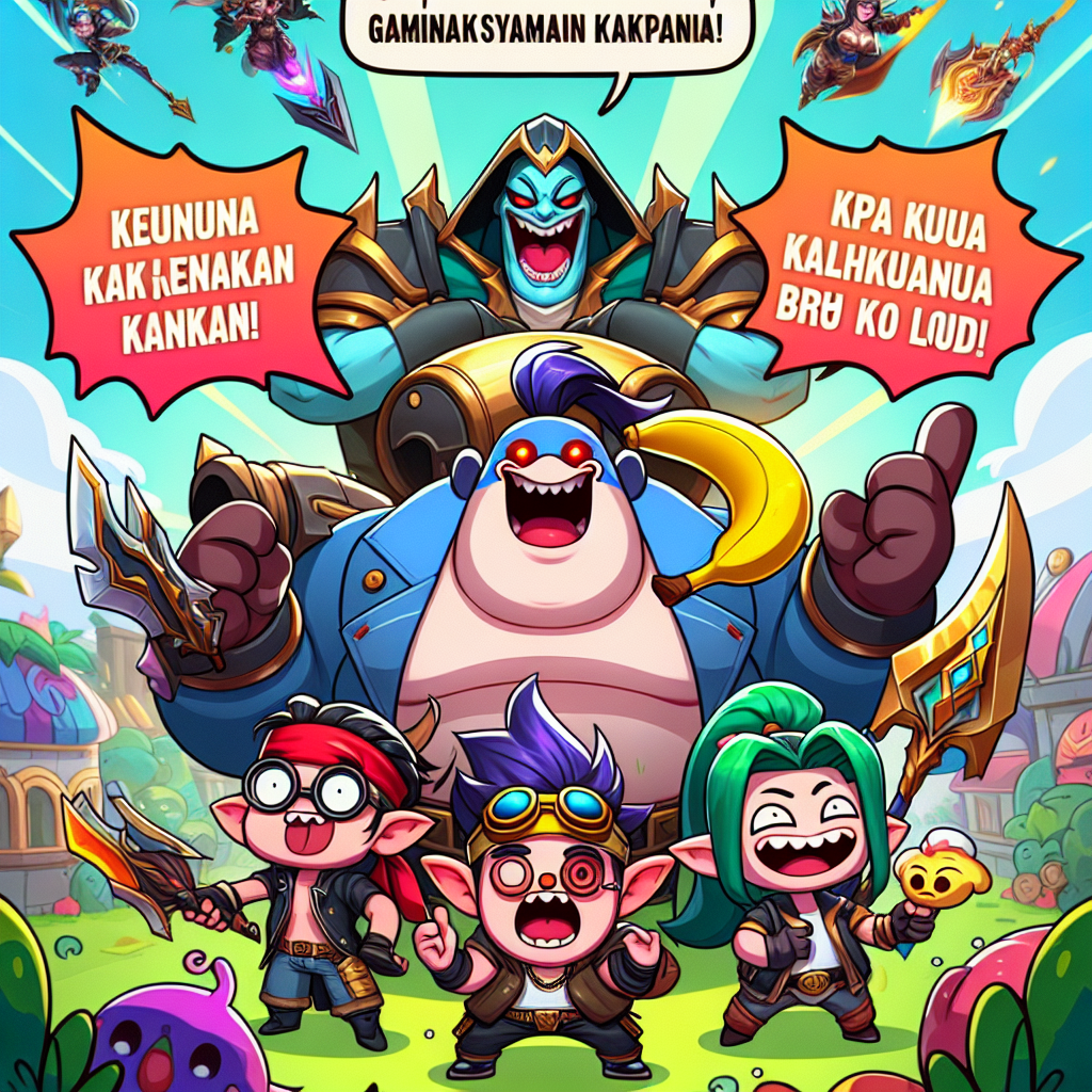 Nama-Nama Mobile Legend Lucu yang Bikin Ketawa Terbahak-Bahak